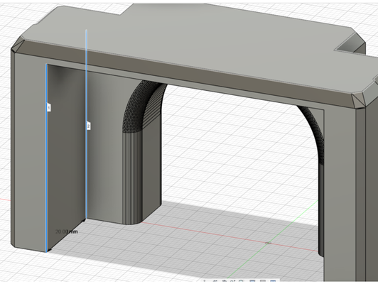 montagem solução faixa halterung largo remixar 61x20 braços m9 by yoshinijas 3d print model - Mito3D