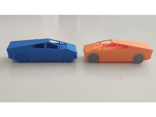 tesla cybertruck no soutien by fatihmazi 3d print model - Mito3D