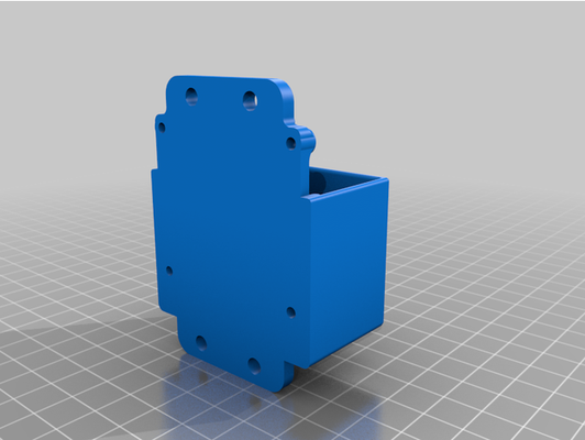 btt 24v extrusion mount by autowiz 3d print model - Mito3D