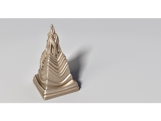 pyramide couler by steedmaker prix récompenses décoration conception donjons dragons miniatures ornement trophée 3d print model - Mito3D