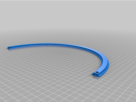 turbo racing 1-76 track system 300mm curve by tommy972 3d print model - Mito3D