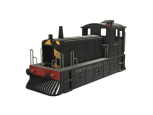 thomas tanque motor estrada ferro series oo ho escala mavis corpo concha by trens jamo britânico ferrovias classe 03 04 diesel farquhar trem ttte 3d print model - Mito3D