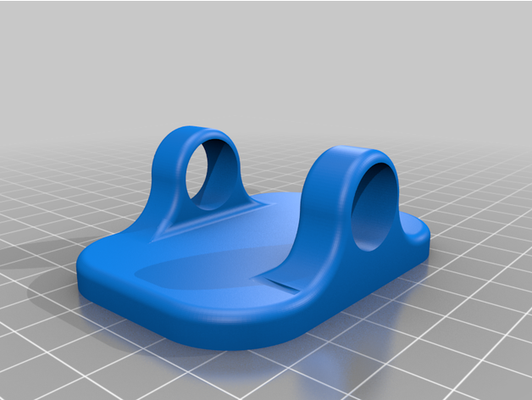 articulating wall mount adhesive base by yeastdonkey 3d print model - Mito3D