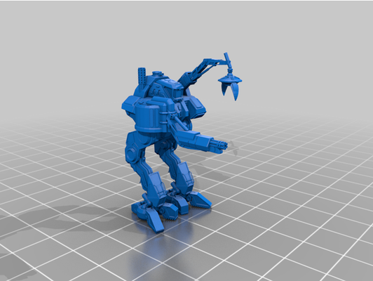 tree marsupial by kyler999 6mm american mecha battle mech battlemech fightmech fighttech 3d print model - Mito3D