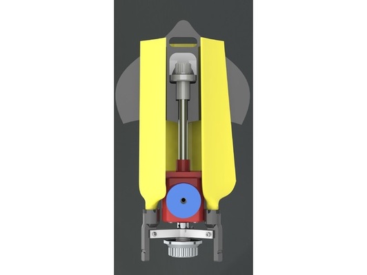 taşınabilir rüzgar türbin hawt versiyon by adriancubasalvarez enerji jeneratör 3d print model - Mito3D