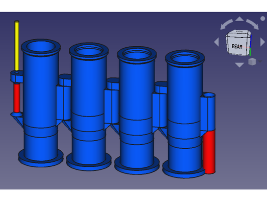 shot brecher pip gürtel by maker2tester chaingun nerf xshot 3d print model - Mito3D