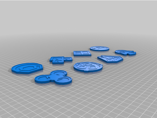 pokemon - gym badges sinnoh by kookay-lux badge 3d print model - Mito3D