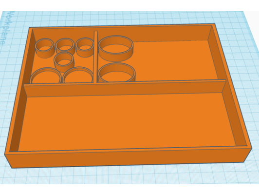 ring macher bahnhof tablett by donaldv9 benutzerdefiniert 3d print model - Mito3D