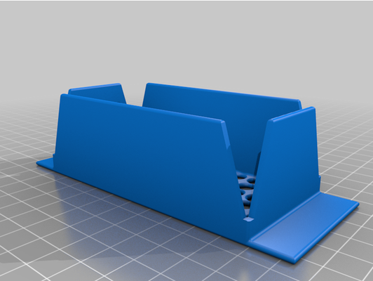 hoja canal guardia rectangular by fogimup 3d print model - Mito3D