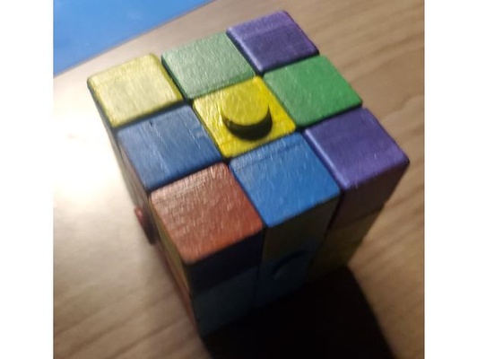 magnético rubik's cubo by booman171 imán rubik rompecabezas juguete 3d print model - Mito3D