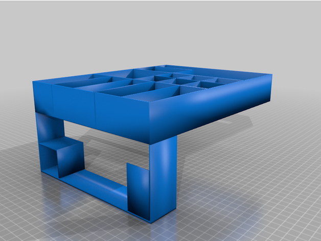 açık dolap by masch87 diyorama oyuncak bebek evi mobilya model tren trenler raf giysi dolabı 3D print model - Mito3D