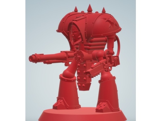 unificante modello automa by sha yanoi mech mecha robot unificazione warhammer wh40k 3d print model - Mito3D