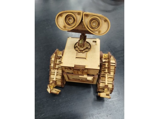 wall e mdf kesmek by fablabnewton 3d print model - Mito3D