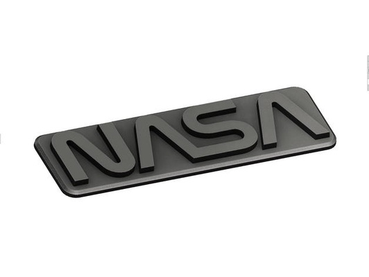 nasa insignia by hombre aficionado insignias 3d print model - Mito3D