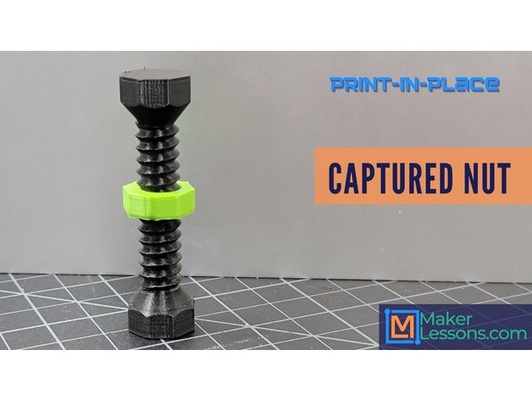 catturato noce by maker bullone agitarsi filatore giocattolo discussioni 3d print model - Mito3D