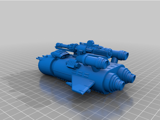 grav attack by ironviking 3d print model - Mito3D