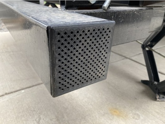 camping trailer vented bumper cover by darklaser 3d print model - Mito3D