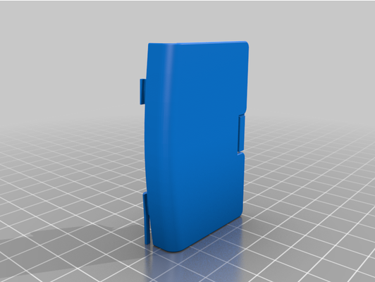 gba sostituzione batteria copertina guaina supporto smussatura by erickoberick 3d print model - Mito3D