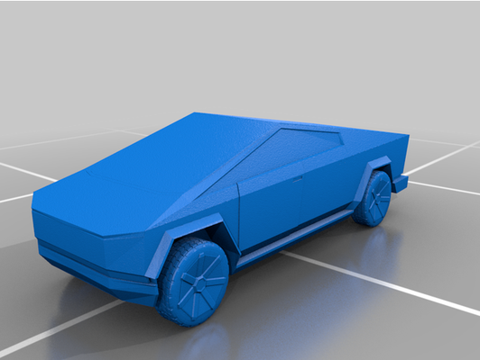 tesla cyber camion by moezdurrani cybertruck 3d print model - Mito3D