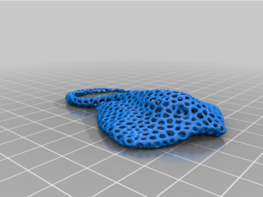 voronoi pastinaca by erfsd 3d print model - Mito3D