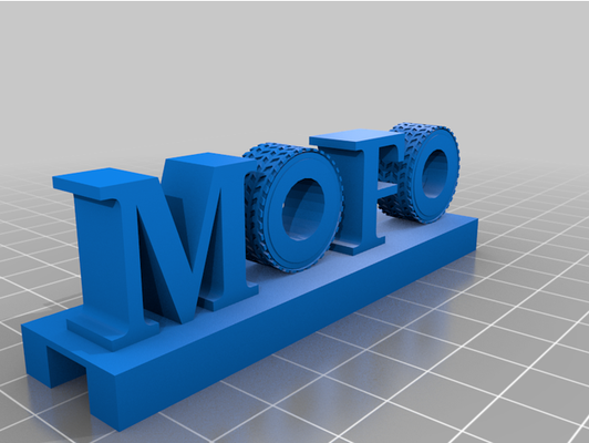 mofo by toye026 ficar pé 3d print model - Mito3D