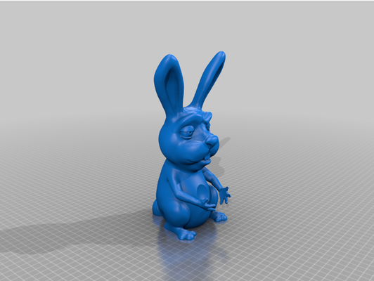 osterhase ohne ei by matze82 3d print model - Mito3D