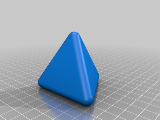 regular tetraedro by hsiehty 3d print model - Mito3D