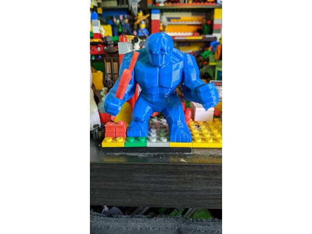 hulk mattone mondi by koolprint8 incredibile lego meraviglia compatibile 3D print model - Mito3D