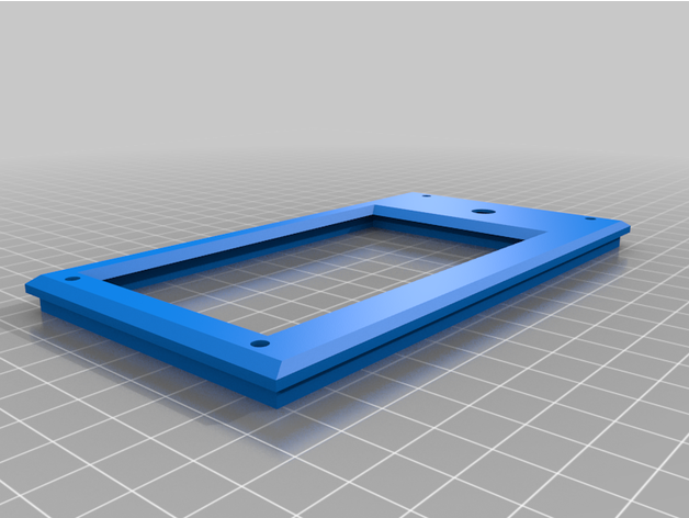 voxelab aquila screen mount by gark32 3D print model - Mito3D