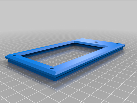 voxelab aquila screen mount by gark32 3d print model - Mito3D