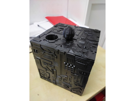 borg würfel kugel by passavopercaso star trek wanderung tng 3d print model - Mito3D