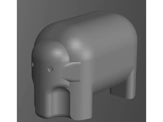 pasqua uovo elefante by drpapz 3d print model - Mito3D