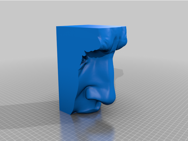 cabeza of david nariz by lexanime david 3D print model - Mito3D