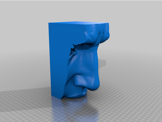 cabeza of david nariz by lexanime david 3d print model - Mito3D