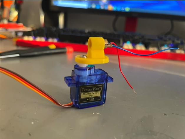 lazer module sg90 servo by forgeron arduino 3D print model - Mito3D