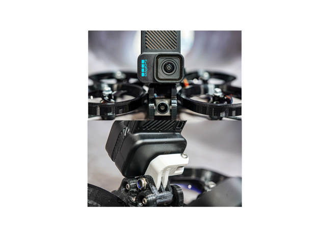 gopro kemikler dikey binmek kanatçıklar by dronecoprodüksiyonları 3D print model - Mito3D