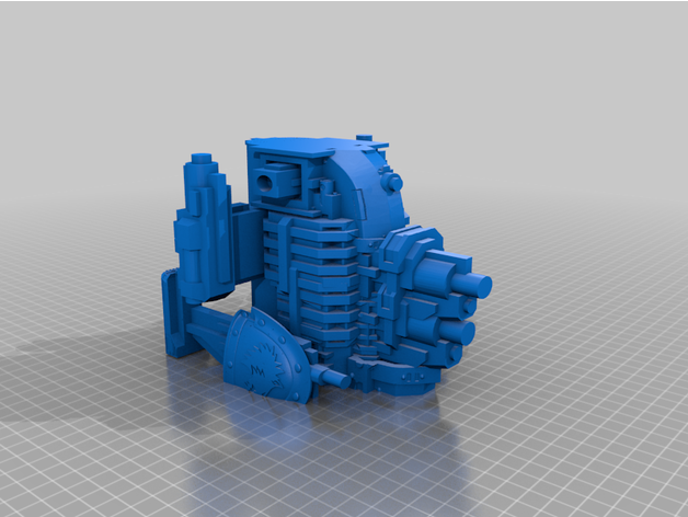 mar lobo corveta by ironviking 3D print model - Mito3D