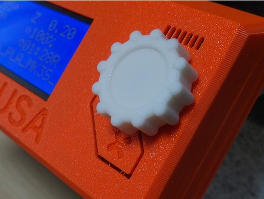 prusa i3 mk3s steuerung knopf 3 by asimomagisch mk3 3d print model - Mito3D