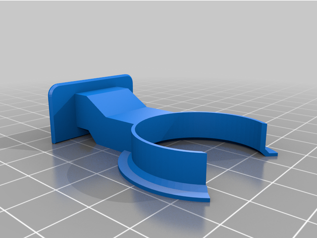 kitchen cover clip by sp0nge halter holder kueche 3D print model - Mito3D