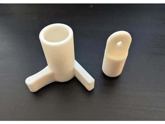 musical whistle resin printer cylindrical plunger by julius3e8 easy print instrument slider swhistle swisel swissel 3d print model - Mito3D