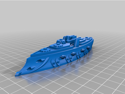 africano aliança navio guerra by tempestade naval steampunk tampo mesa jogo jogos 3d print model - Mito3D