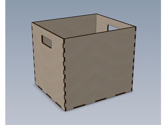 ikea kallax caja by andre3dfg 3d print model - Mito3D