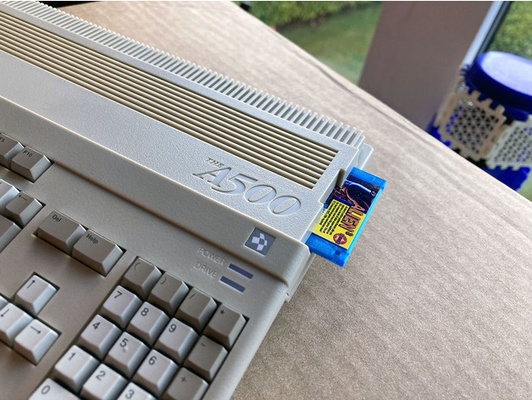 amiga 500 mini a500 diskette scheibe by retromanie a500mini amiga500 retrogamesbiz 3d print model - Mito3D