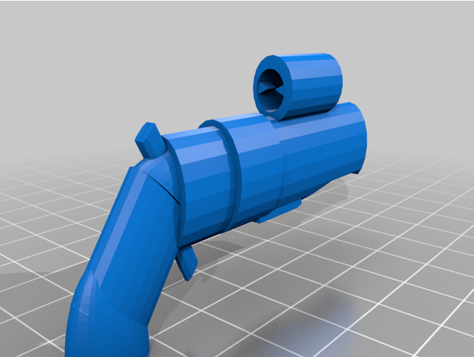 revolver by yeeeet4695 3d print model - Mito3D