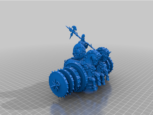 carro dalla mano squillare by irkman 3d print model - Mito3D