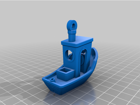 3dbenchy llavero by fd rx7 banquillo 3d print model - Mito3D