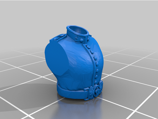 28mm eroico tunica torso guardie by tedcase astramilitarum astra militarum imperiale guardia pretoriano warhammer 40k wh40k 3d print model - Mito3D