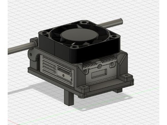 behauen t1 ranger dji lufteinheit fpv montieren by randallfpv kamera 3d print model - Mito3D