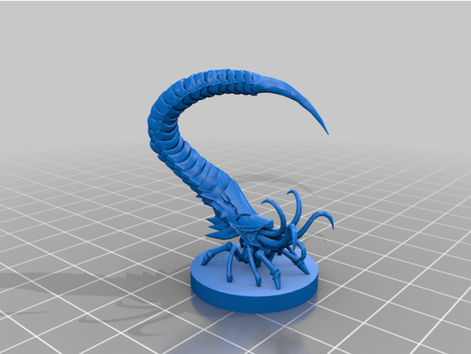 eldrazi ferrão by horowitz 28mm dnd miniatura mtg 3d print model - Mito3D