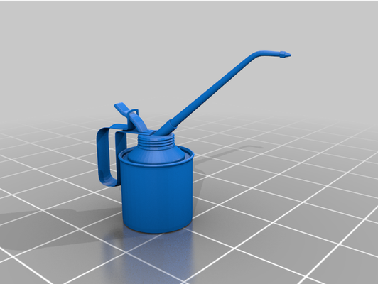 pétrole pouvez by courgette 3d print model - Mito3D